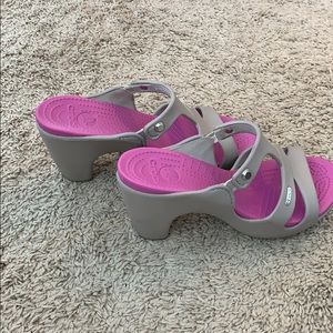 Crocs sandal heels